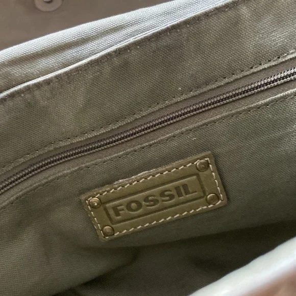 FOSSIL LEATHER BAG - Picture 4 of 10